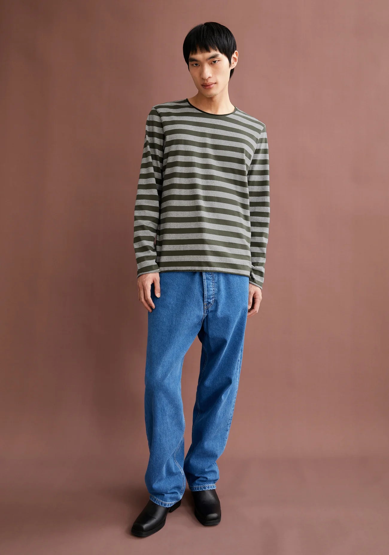 ARMEDANGELS MAARKOS LS STRIPES