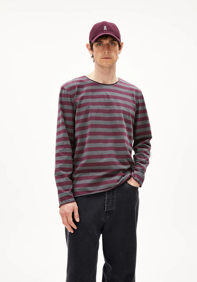 ARMEDANGELS MAARKOS LS STRIPES