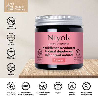 Niyok Deodorant 2in1 flowers / 40ml