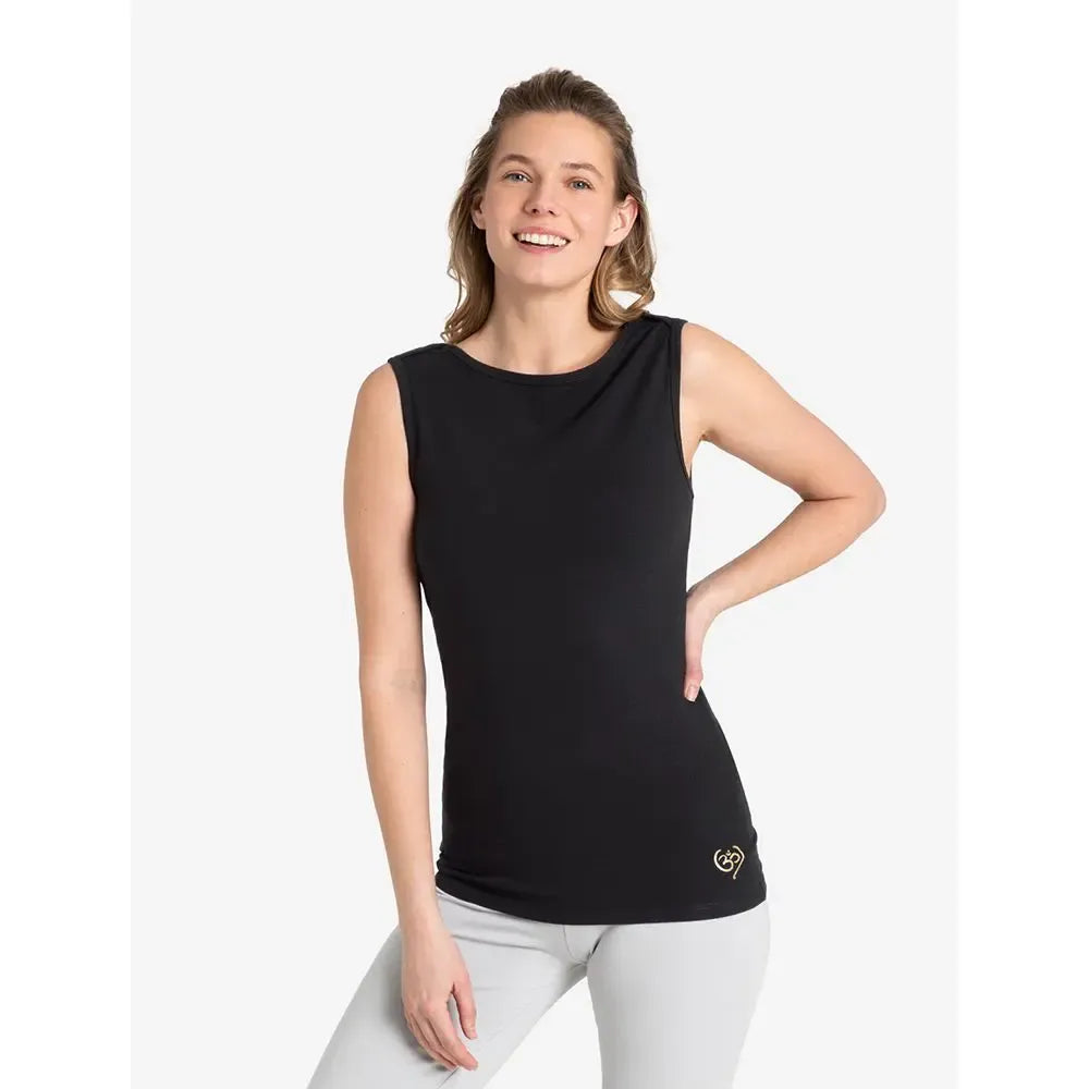 Tanktop Bambus high-neck