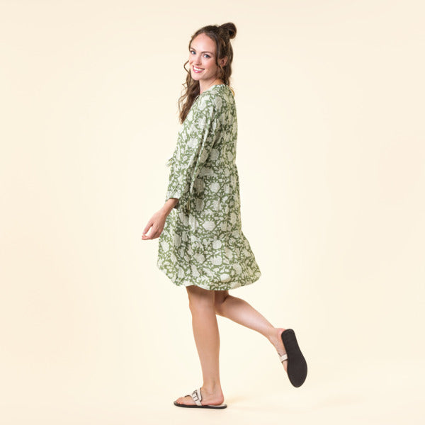 Living Crafts - Damen Kleid Thymiane