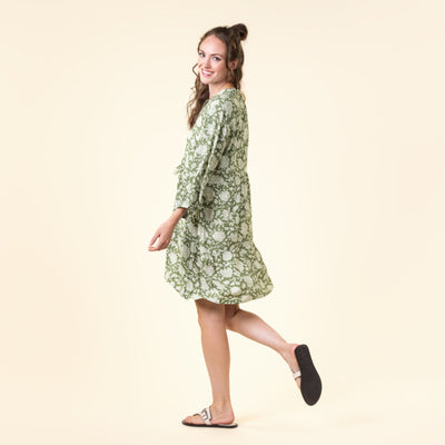 Living Crafts - Damen Kleid Thymiane