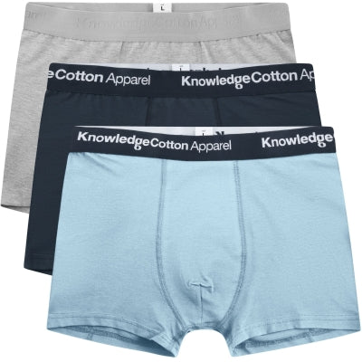 KnowledgeCotton Apparel 3-pack underwear - GOTS/VEGAN