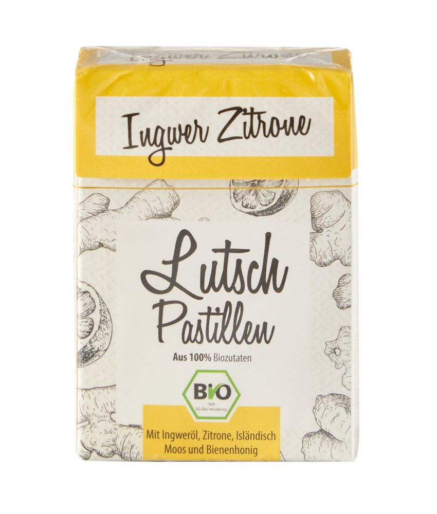 Aries Lutschpastillen Ingwer-Zitrone