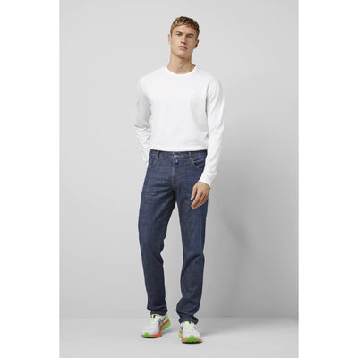 MEYER HOSEN Sommer-Jeans Slim - Light Denim