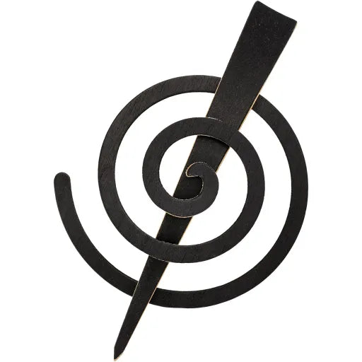 Kost Kamm Haarspirale mit Stab