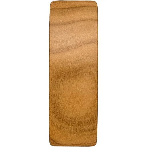 Kost Kamm Haarspange, verschiedene Hölzer, 10cm, eckig