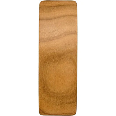 Kost Kamm Haarspange, verschiedene Hölzer, 10cm, eckig