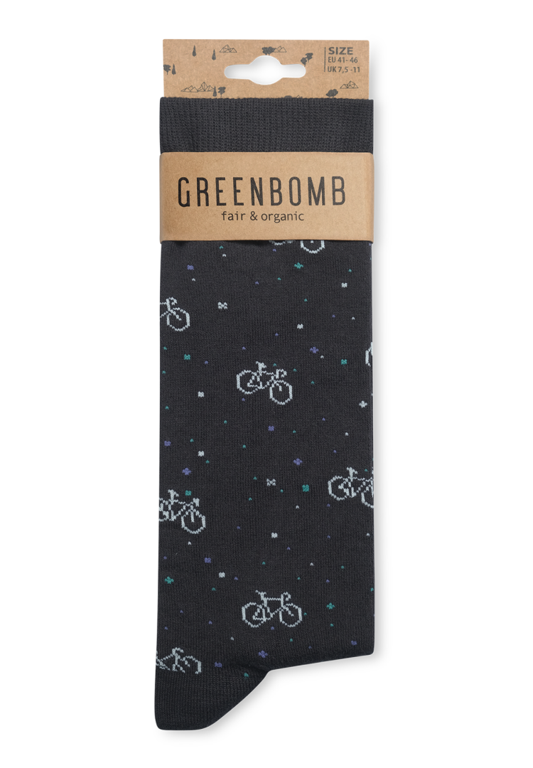 Greenbomb Bike Space 2 Socks