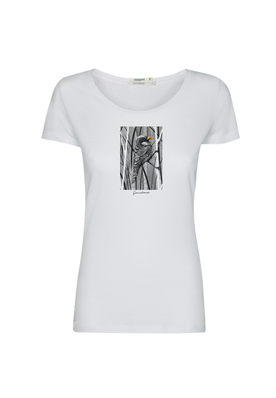 GREENBOMB Animal Sparrow Grass (T-Shirt, GOTS)