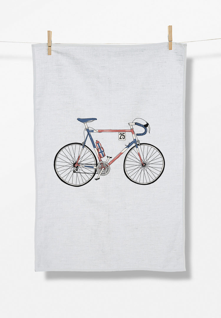 Greenbomb Bike Mikkel  (Tea Towel)