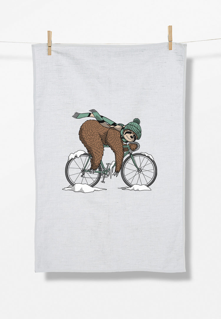 Greenbomb Animal Sloth Ice (Tea Towel)