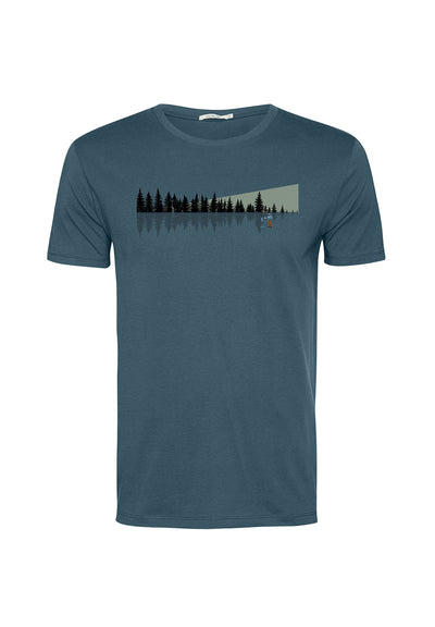 GREENBOMB Nature Ice Fishing (T-Shirt, GOTS)