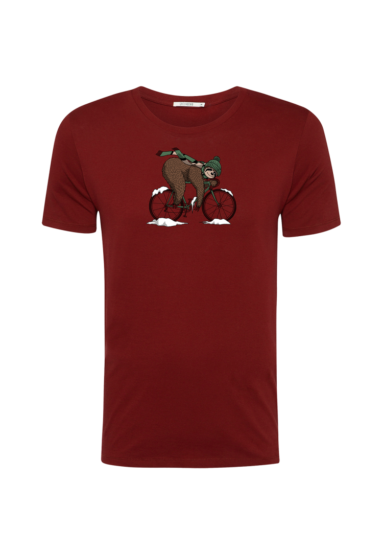 GREENBOMB Animal Sloth Ice (T-Shirt, GOTS)