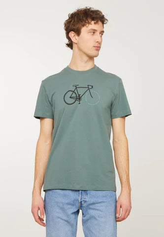 Recolution T-Shirt AGAVE BIKE LETTERS