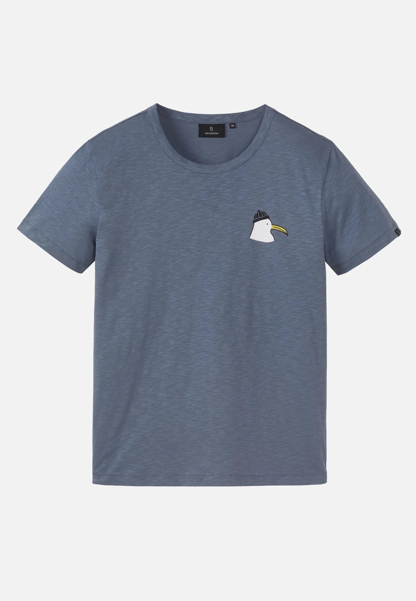 RECOLUTION Men T-Shirt Bay Sea Gull