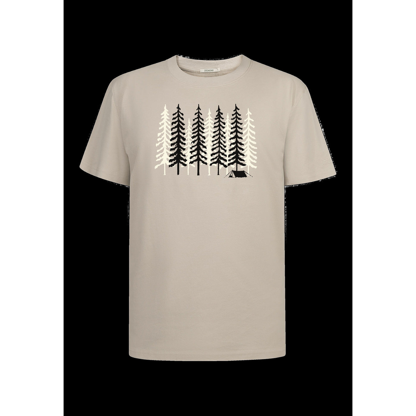 Greenbomb Nature Wood Camp He-T-Shirt