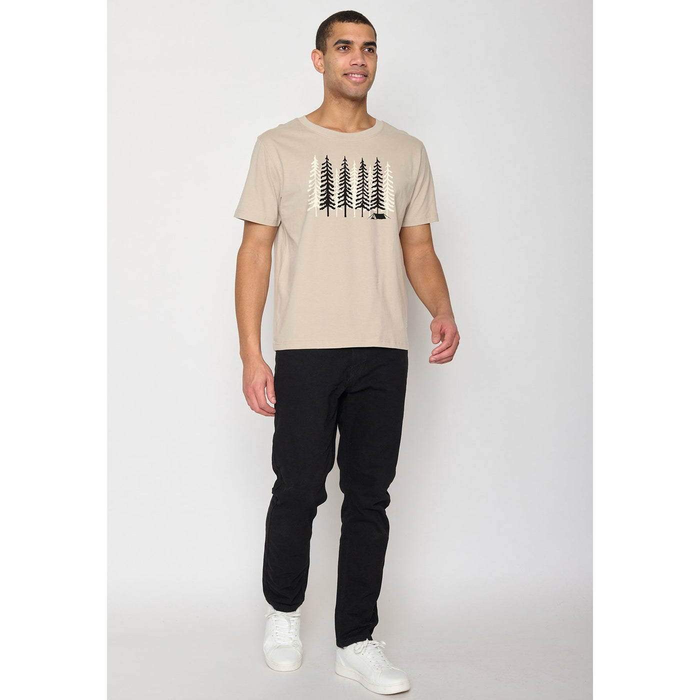 Greenbomb Nature Wood Camp He-T-Shirt