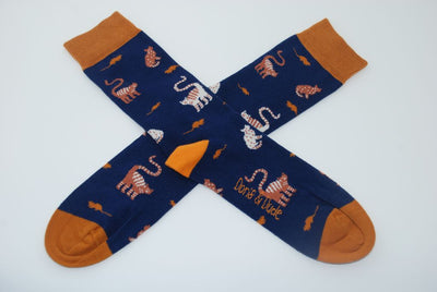 Doris & Dude Bamboo Socks Katze, Damen