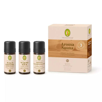 Primavera Aroma Sauna Set - Kraft & Ruhe