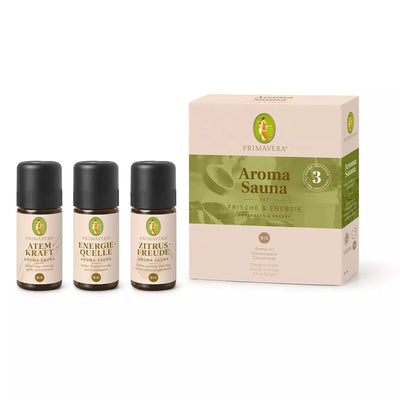 Primavera Aroma Sauna Set - Frische & Energie