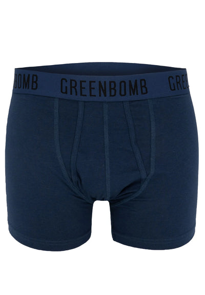 Greenbomb Basic 3 mal Trunk Underwear GOTS