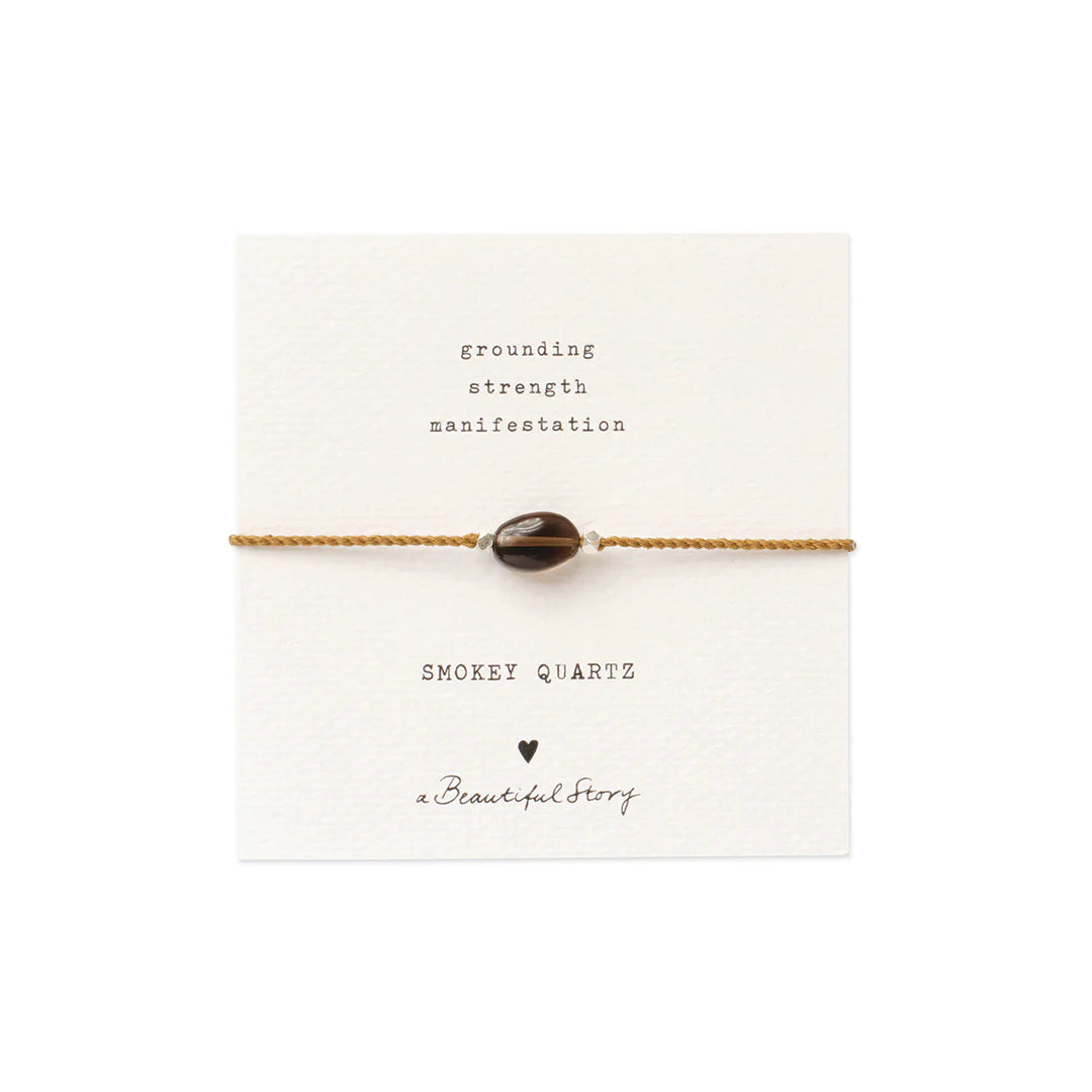 A Beautiful Story Gemstone Card Bracelets