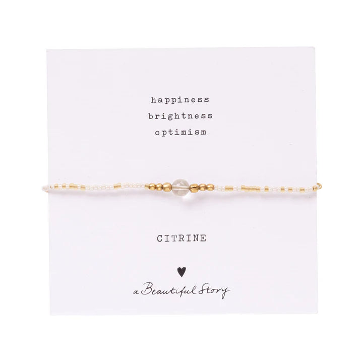 A Beautiful Story Iris Card Bracelets
