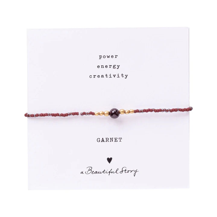 A Beautiful Story Iris Card Bracelets