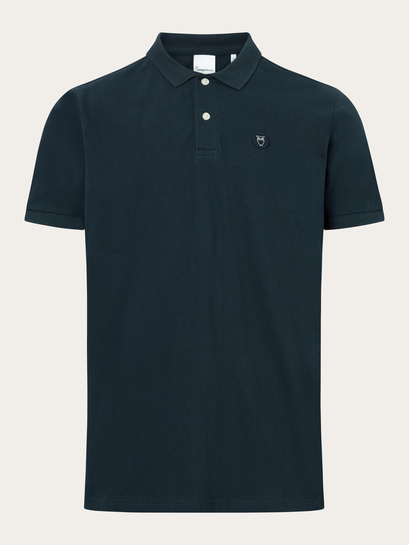 Basic badge polo - GOTS/Vegan