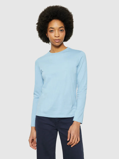 Basic pima cotton long sleeve t-shirt