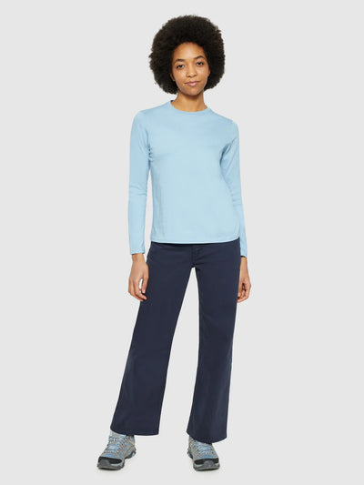 Basic pima cotton long sleeve t-shirt