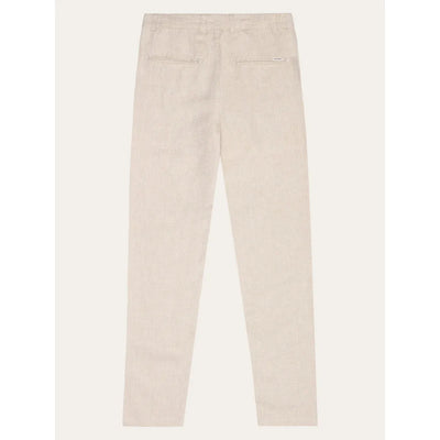 CALLA tapered mid-rise linen pants