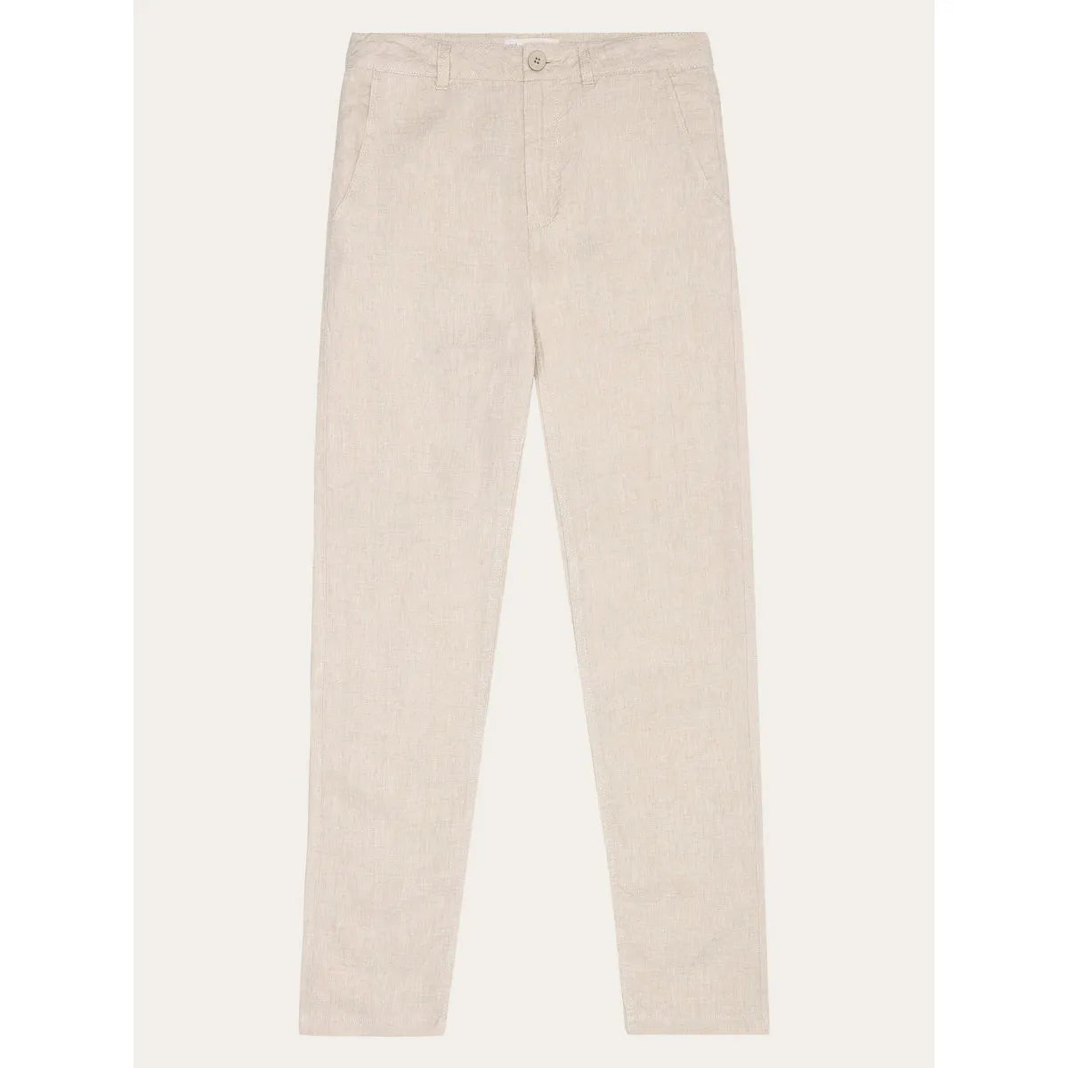 CALLA tapered mid-rise linen pants