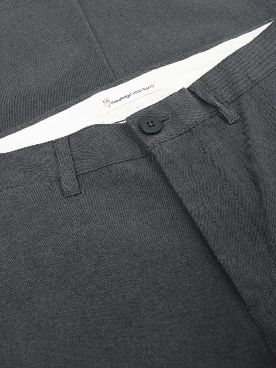 KnowledgeCotton Chuck Flannel Pants GOTS