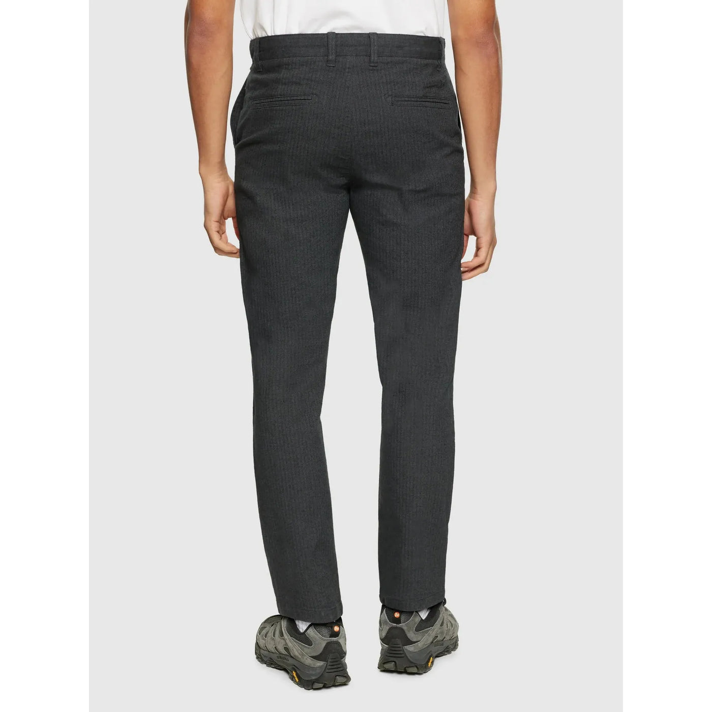 CHUCK regular flanel herringbone Chino