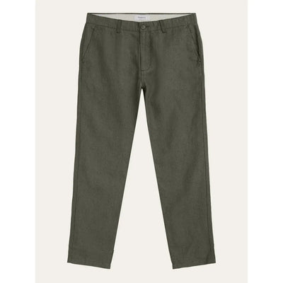 CHUCK regular linen pants
