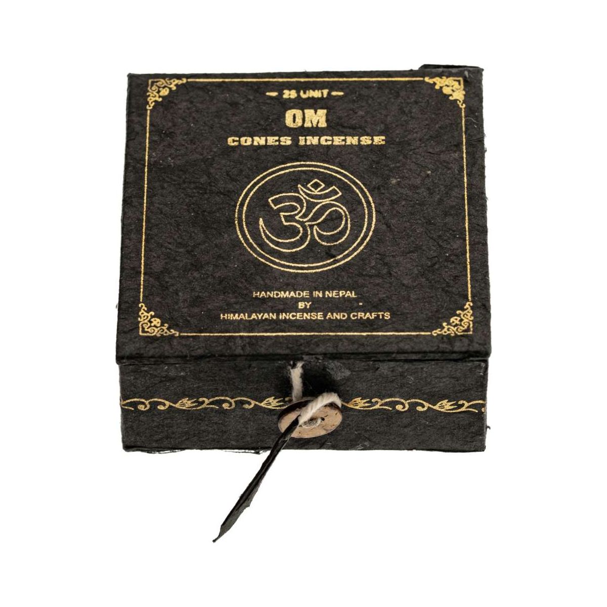 Berk Räucherkegel OM in schwarzer Box