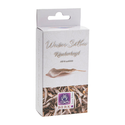 Berk Weißer Salbei Räucherkegel / 20 g