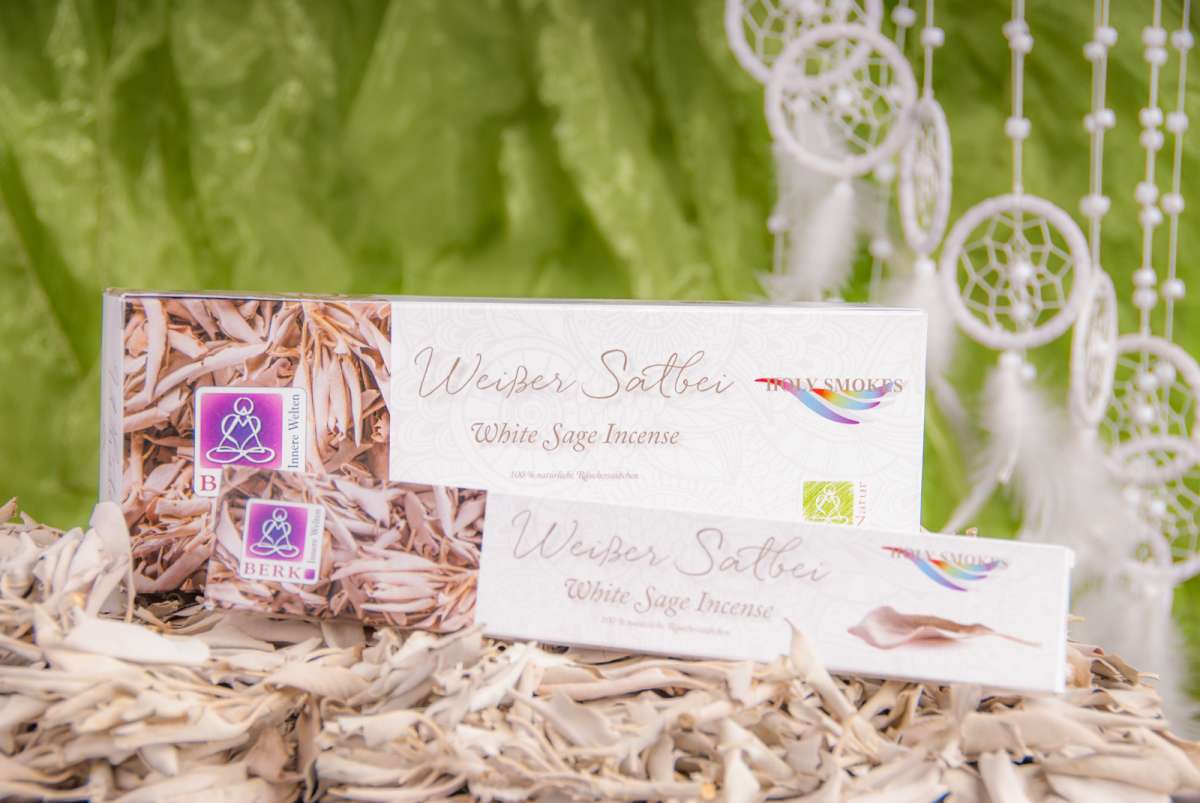 Berk Weißer Salbei / Räucherstäbchen /10g