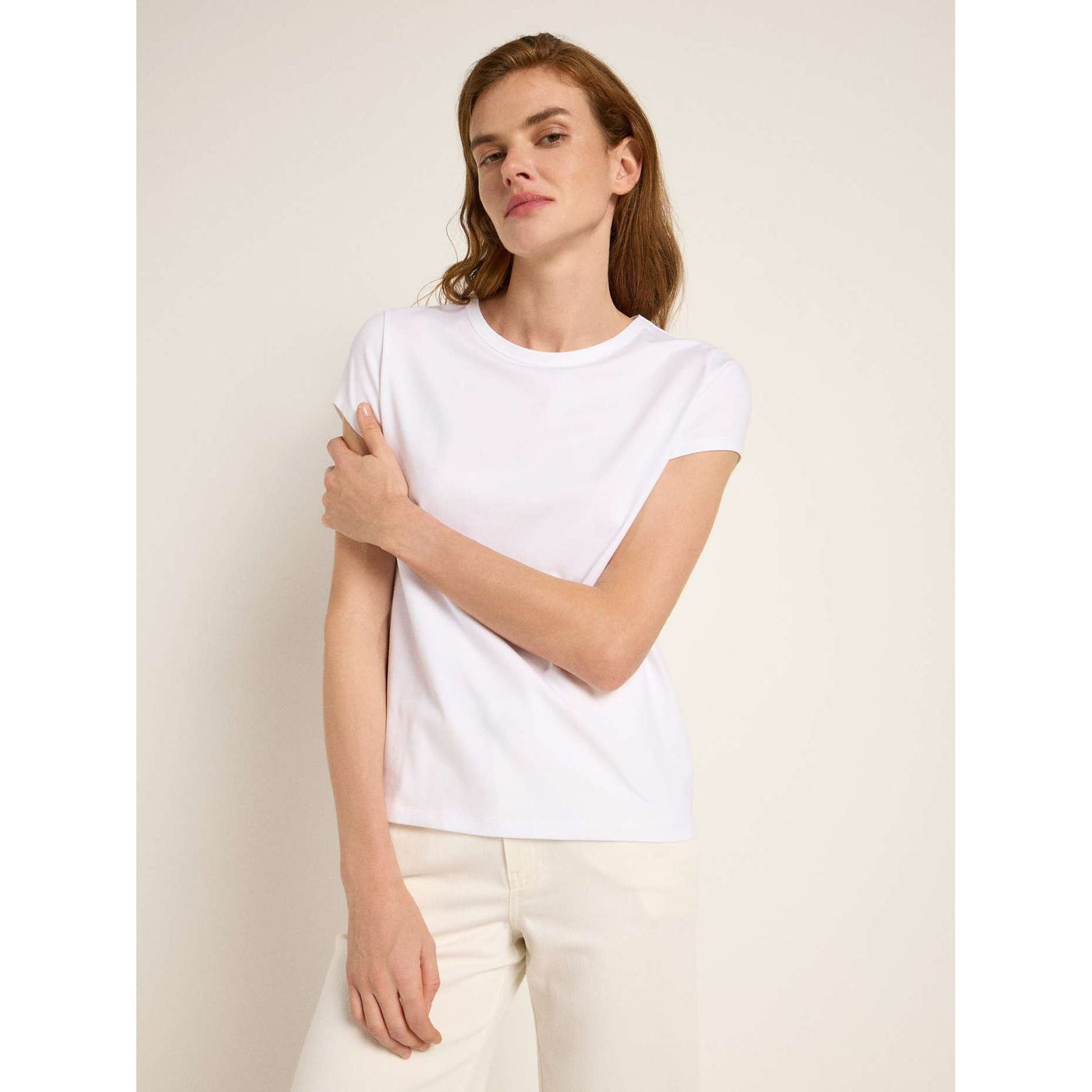 LANIIUS Kurzarmshirt GOTS