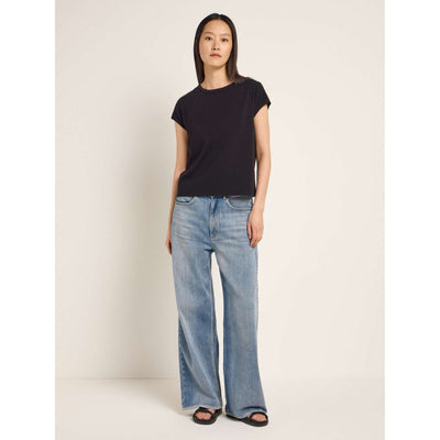 LANIIUS Kurzarmshirt GOTS