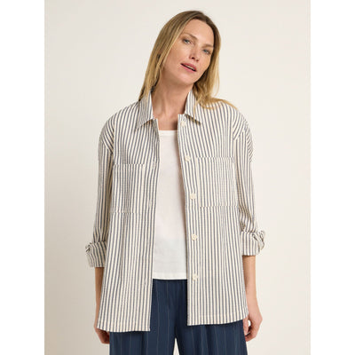 LANIUS Streifen Blusenjacke