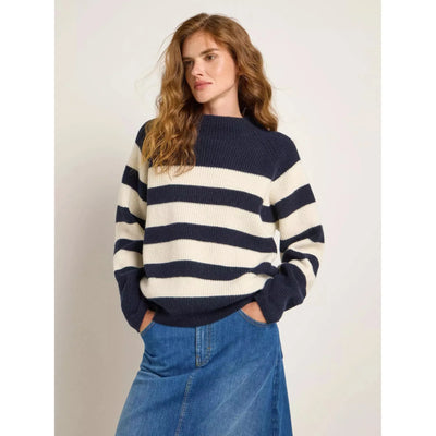 LANIUS Streifenpullover GOTS