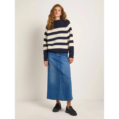 LANIUS Streifenpullover GOTS