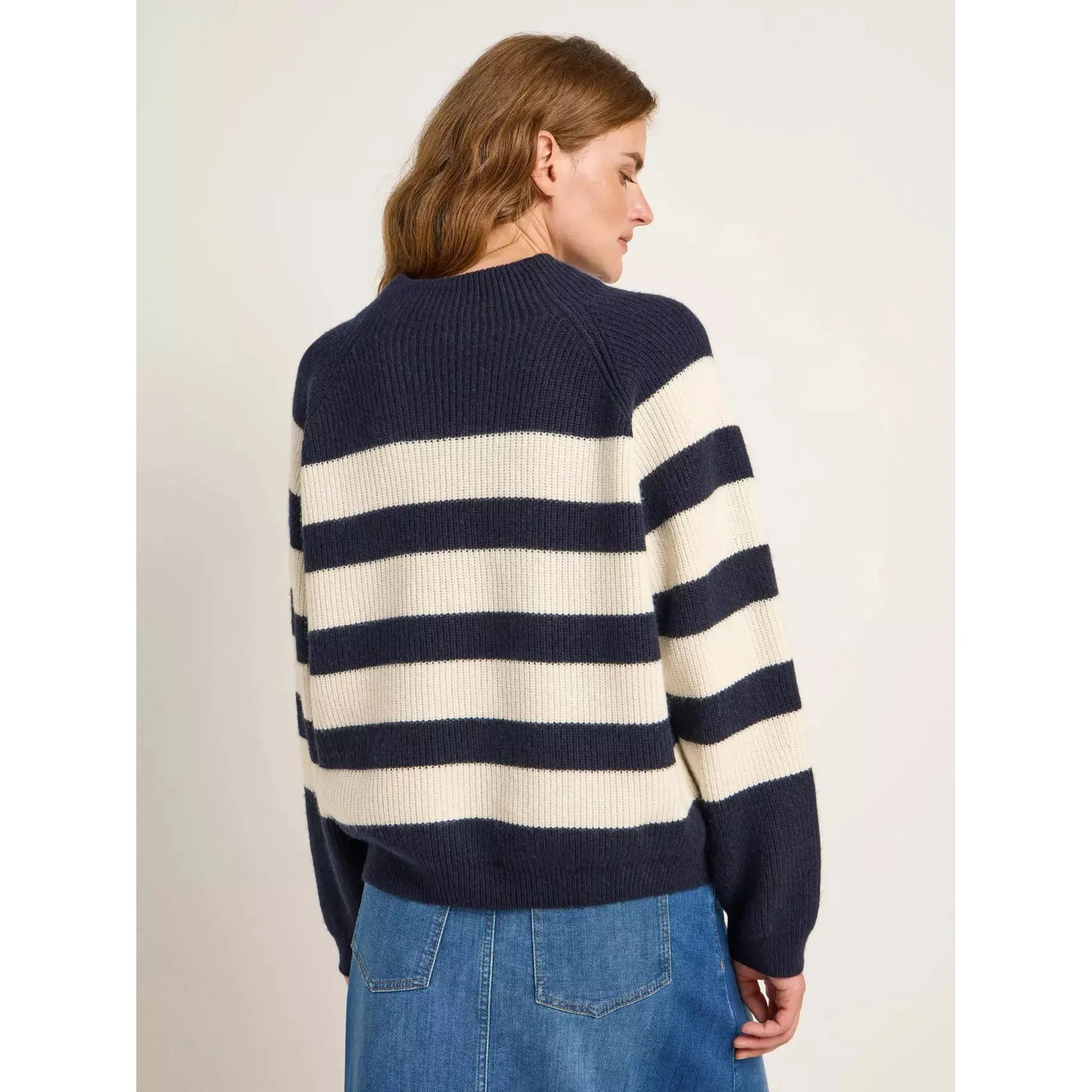 LANIUS Streifenpullover GOTS
