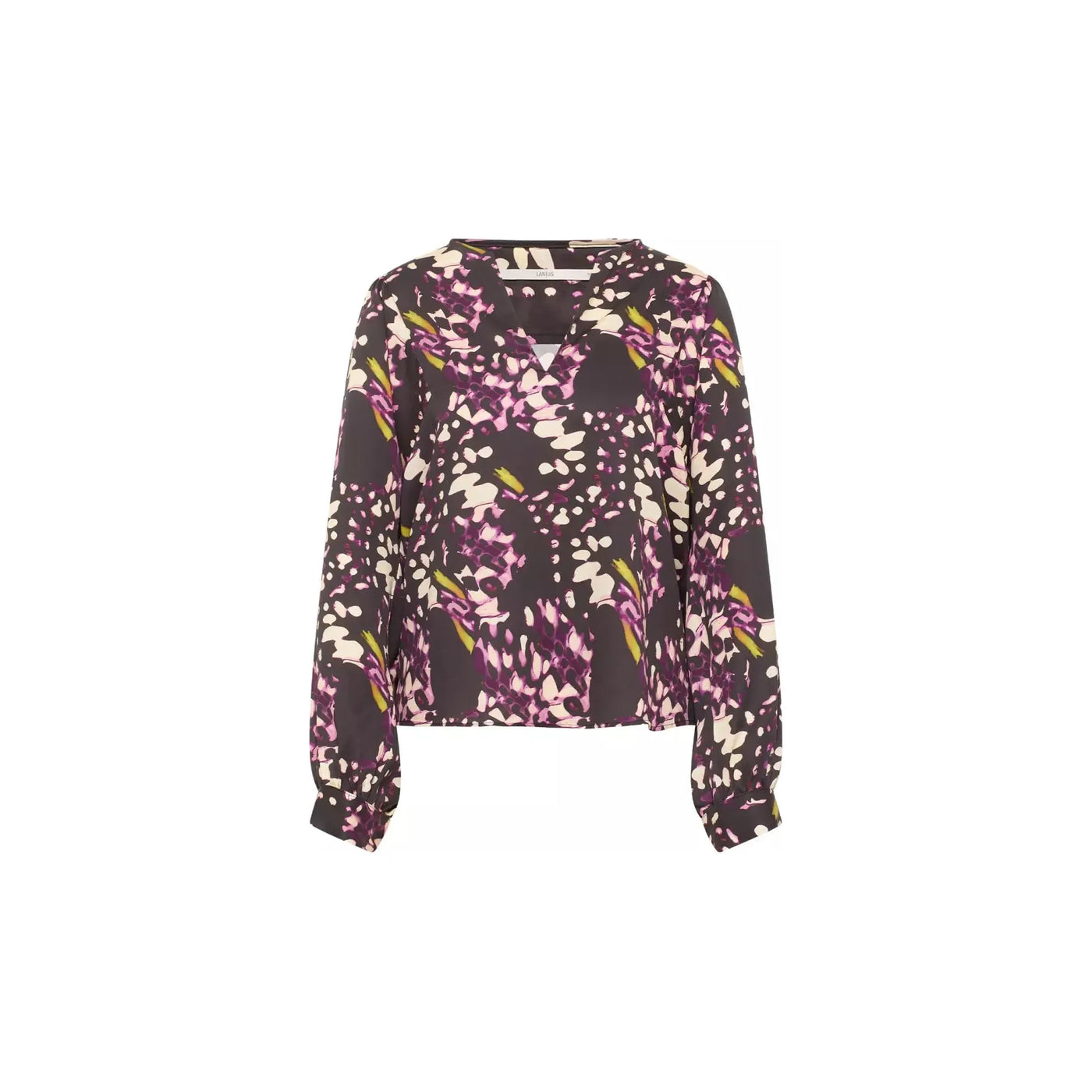 LANIUS Bluse mit Kräuseln