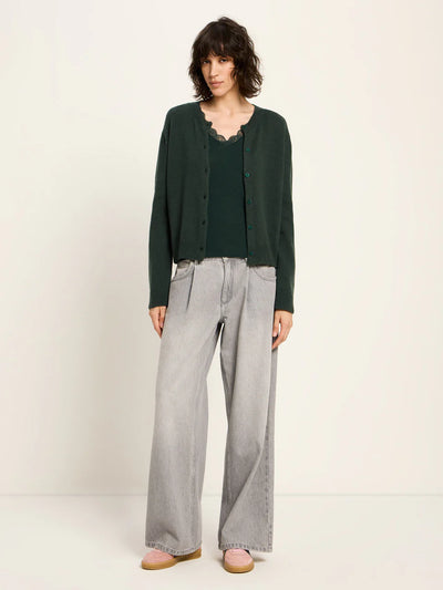 LANIUS Boxy Strickjacke GOTS
