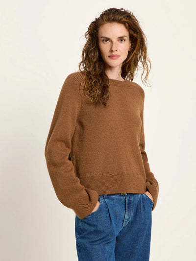 LANIUS Cropped Pullover GOTS