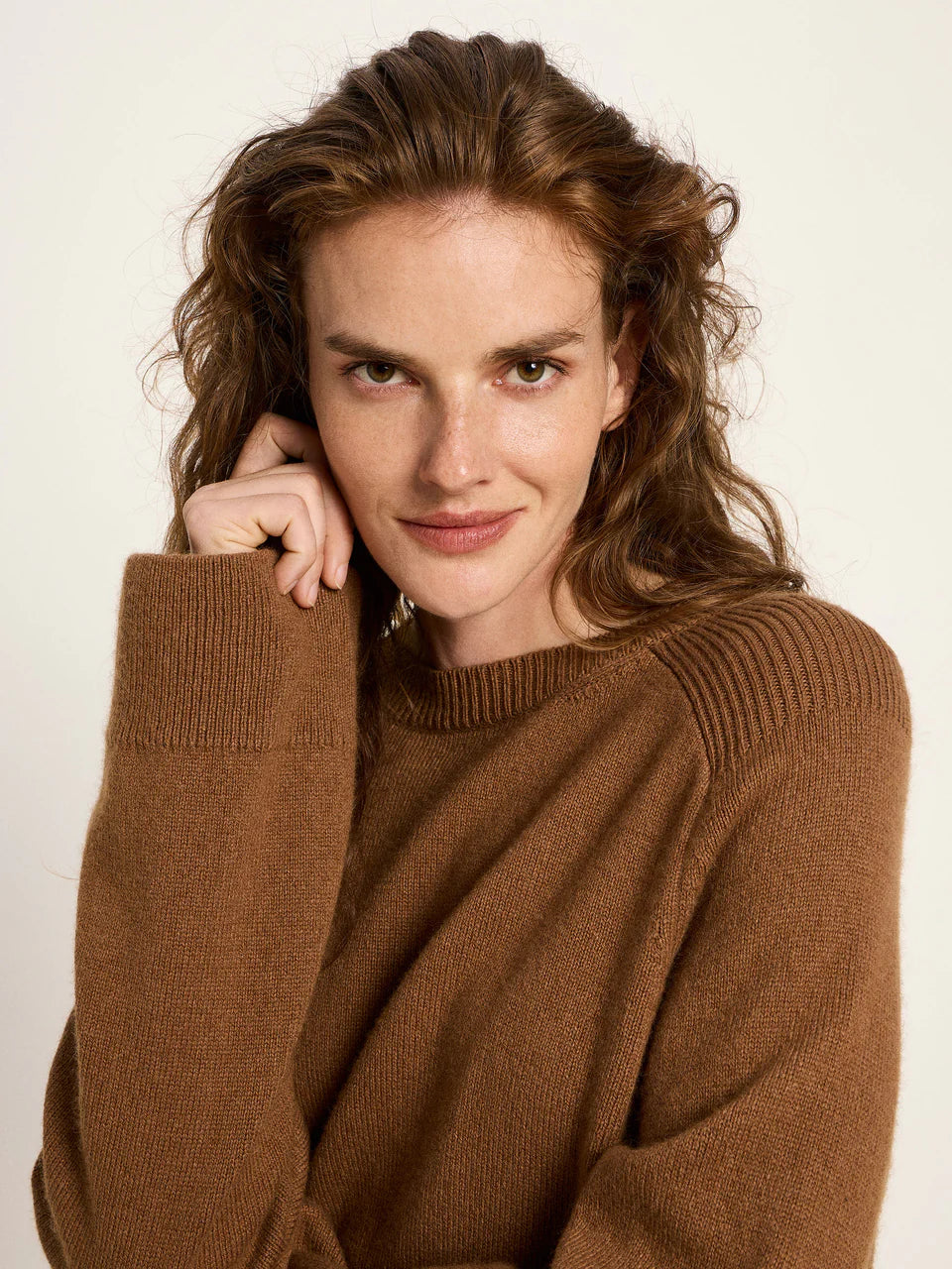 LANIUS Cropped Pullover GOTS